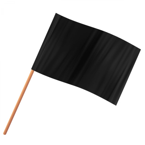 Vlajka smútočná - 80x120 cm