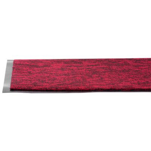 Rohožka MagicHome CPM, pred dvere, 40x60 cm, čierna/červená