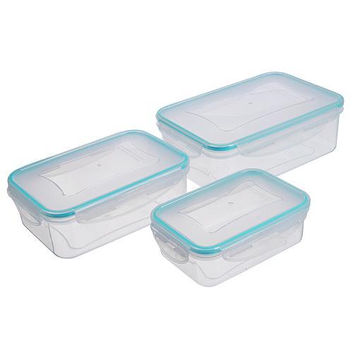 Dóza MagicHome Lunchbox set 04x3 0,50/1,00/1,50 lit, bal. 3 ks, obdĺžnikové, Clip